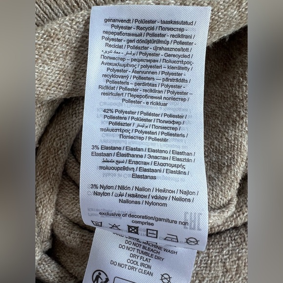 VERO MODA VMDOFFY Short Knitted Boat Neck  Knee Length DRESS Size S - Picture 14 of 14